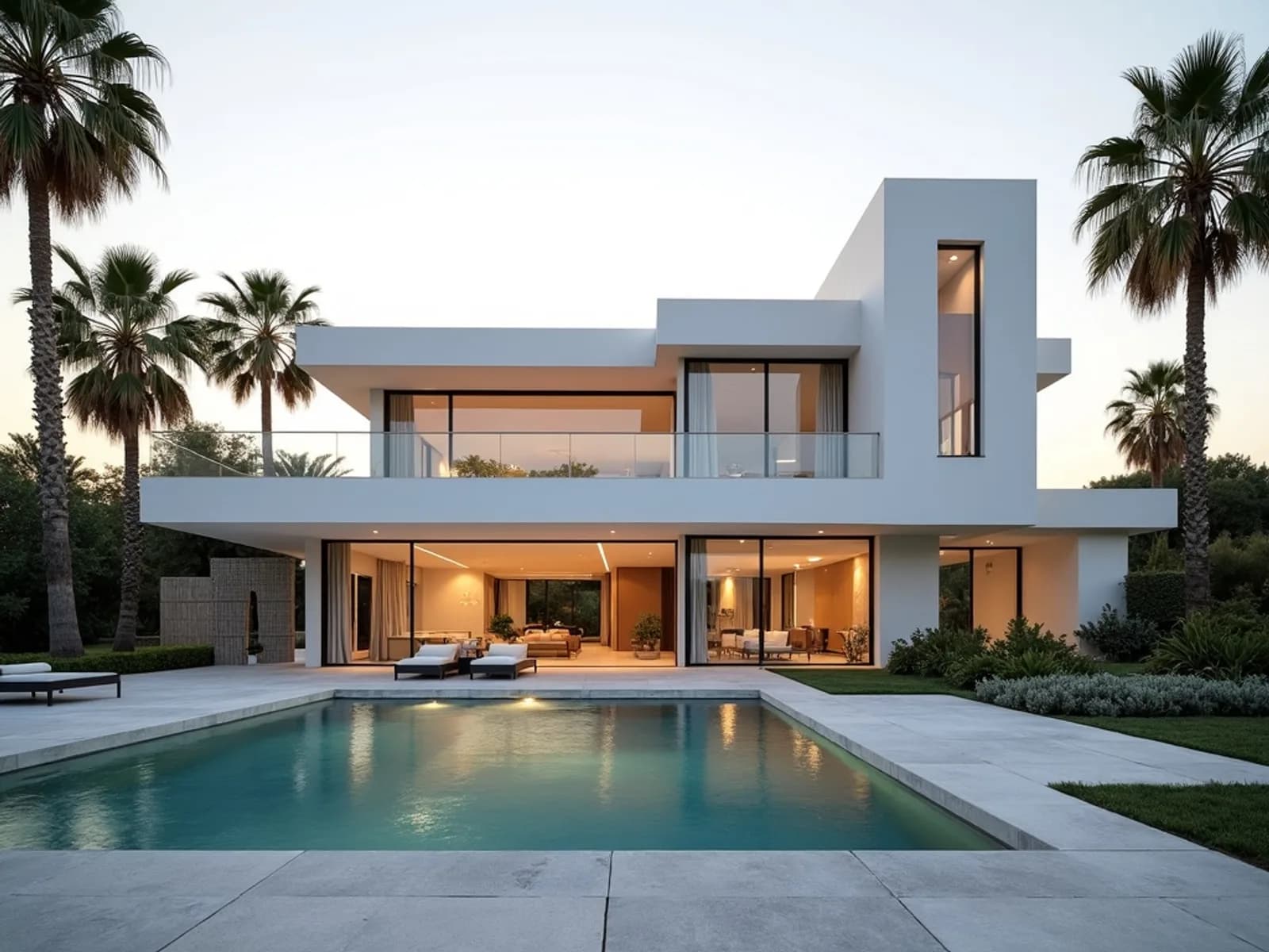 Contemporary villa with sea views, Golden Mile